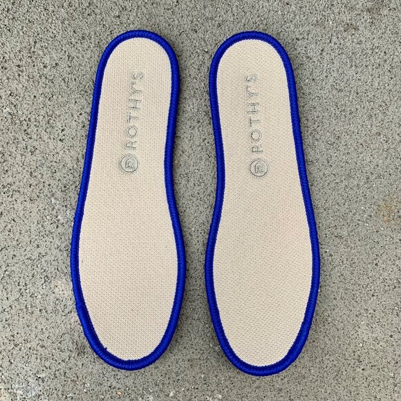 ROTHY'S Sand Original Slip On Sneaker Womens 6.5 37 Shoes Rothys Fabric Flat Tan - Picture 11 of 12